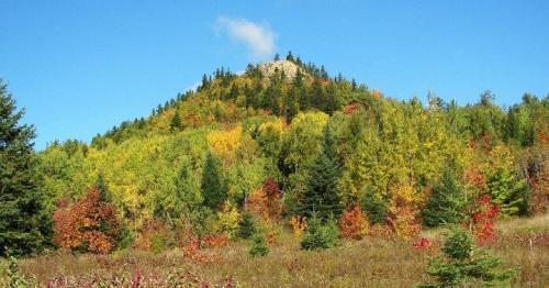 Here's another view of Haystack Mountain along the road between Ashland and Presque Isle. Photo by Kelly McInnis